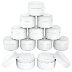 Houseables 4oz lotion jar front view with airtight lid for travel storage.