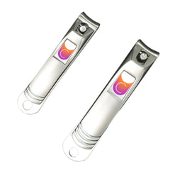 Houseify CUTICOR nail clipper set with folded tin travel case