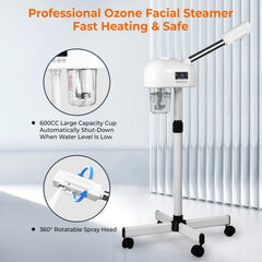 Hovinke steamer timer helps tailor sessions for precise spa treatments.