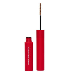 How to Be A Redhead redhead shade close-up highlights universal red tint for coarse brows.