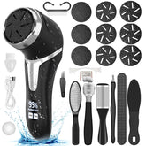 Hoxida electric callus remover for feet with removable heads, quick smoothing of rough skin.