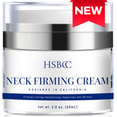 HSBCC Neck Cream premium formula closeup highlighting firming and smoothing for the neck