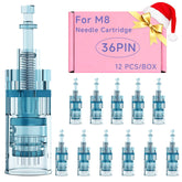 HSENBK microneedling cartridges for Dr Pen M8 in-use at-home sessions