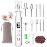 HSKAI professional nail drill kit with LED display for precise at home manicures