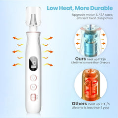 HSKAI nail drill with clockwise and counterclockwise rotation for versatile filing