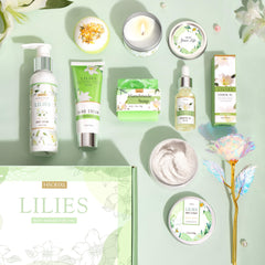 HSOEIXL Lilies hand cream showcases nourishing formula for soft hands after daily routines.