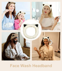 Huachi cat ears close-up shows playful skincare design.