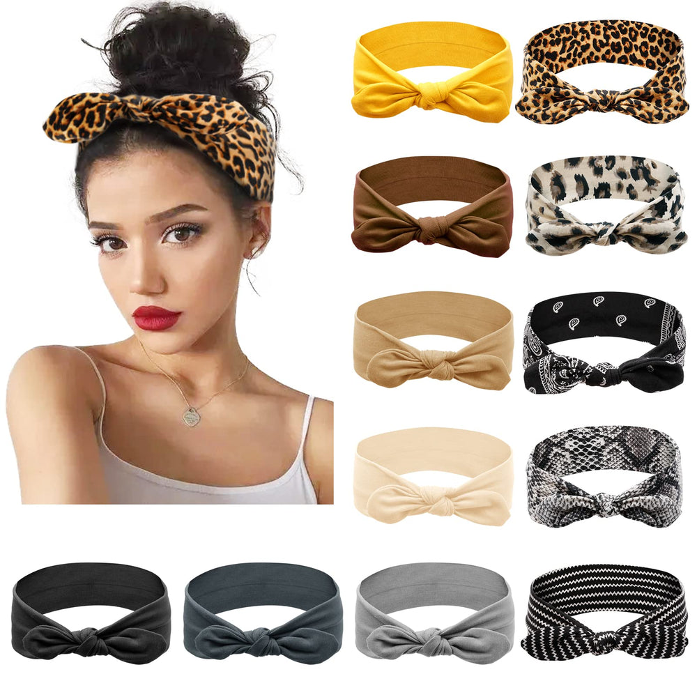 Huachi diadema lazo para mujer, estilo cómodo y versátil para cualquier peinado.