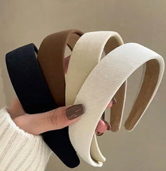 Huachi headbands 1inch wide non-slip design for secure all-day wear.