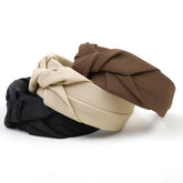 Huachi knotted headbands 3pc set for effortless everyday style.
