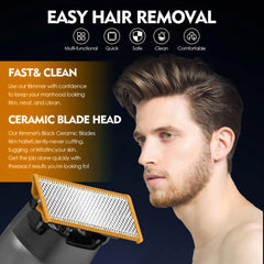 Huatsing three-guide combs laid out for easy trimming and versatile styling.
