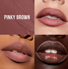 Huda Lip Contour Duo packaging box highlights premium, travel-friendly mini pencils.