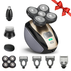Hugdew 5in1 head shaver for bald men with close trim