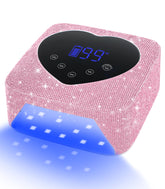 HUGMAPLE UV nail lamp front view with cordless rapid curing