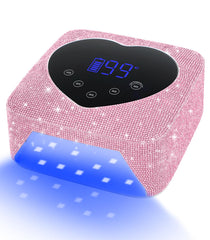 HUGMAPLE UV nail lamp front view with cordless rapid curing