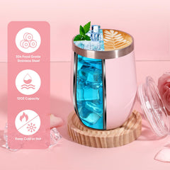HUIMYUE scented candles set creating ambient fragrance for relaxing self-care routines.