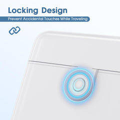 HUITAI travel bottles case press-to-unlock feature for quick access