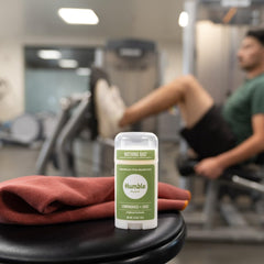 HUMBLE BRANDS Rosemary-mint stick for refreshing morning routine and odor control.