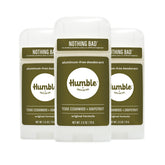 Humble Brands Original Formula deodorant stick for aluminum-free odor control.