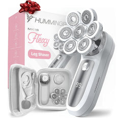 HUMMINGBIRD MK16 Flexy seven-blades close-up for irritation-free shave