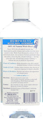 Humphreys Witch Hazel label closeup highlighting natural ingredients for skincare