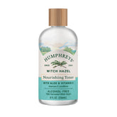 Humphreys Witch Hazel Nourishing Toner bottle front shows alcohol-free hydration for sensitive skin