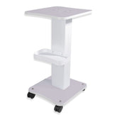 HUOXOU esthetician trolley front view with wheels for mobile spa service