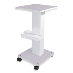 HUOXOU esthetician trolley front view with wheels for mobile spa service