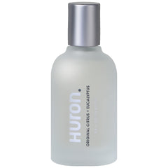 Huron men's cologne bottle front for everyday confidence and clarity.