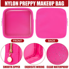 Hushee grape makeup bag in bright color for stylish storage