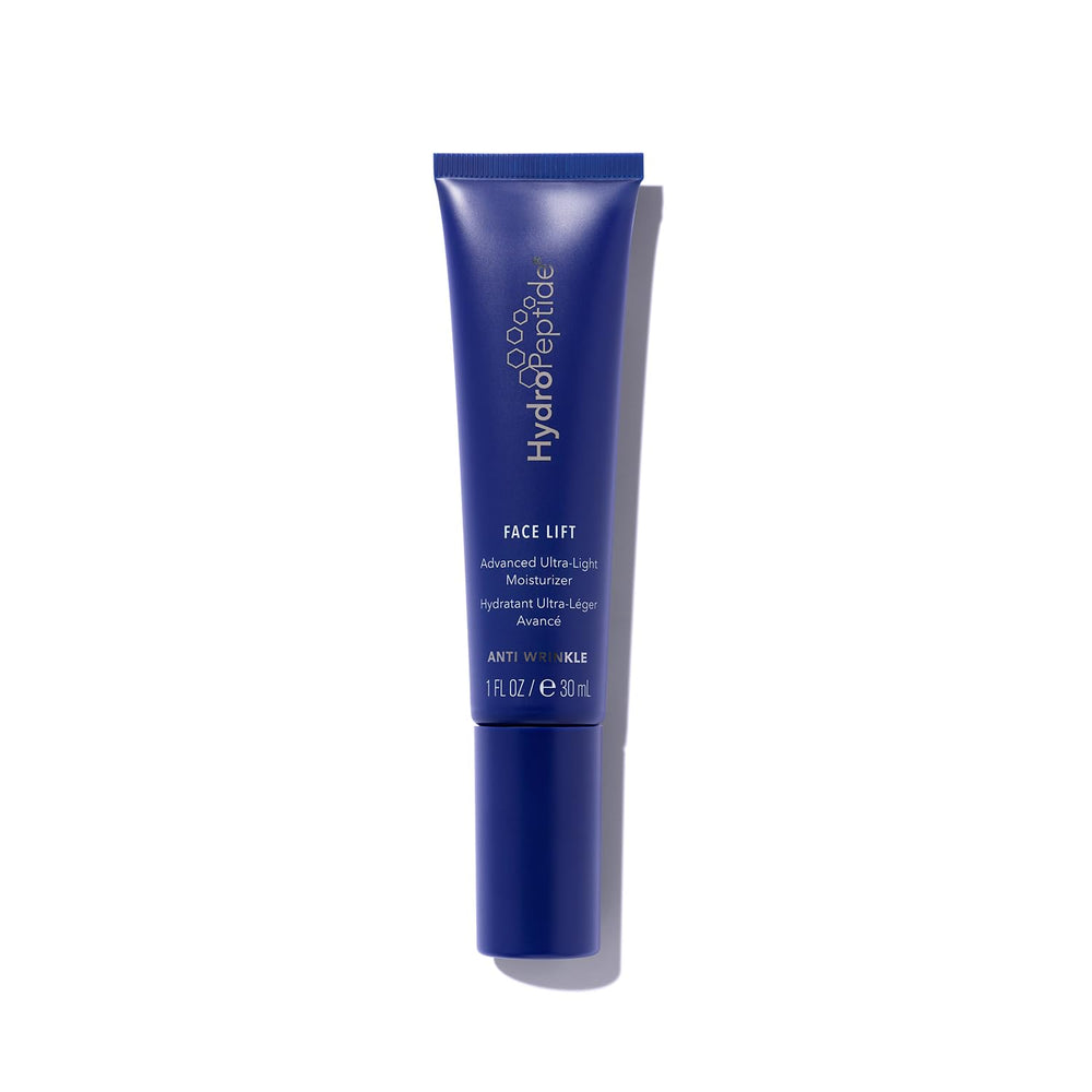 HydroPeptide Face Lift moisturizer jar closeup showing balanced hydration benefits