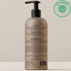 HygieneLab Mens Natural Body Wash label shows EWG Verified clean.
