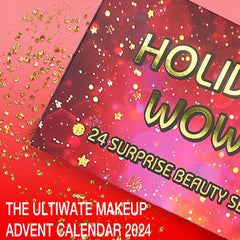 Hywestger Makeup Advent Calendar 2025 — box 2 reveals glittery eyeshadows for holiday sparkle.