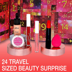 Hywestger Makeup Advent Calendar 2025 — box 4 includes brushes for easy application and practice.