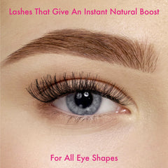 i•ENVY Demi Wispies closeup lashes—feathered length for natural-looking definition.