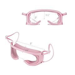 i•ENVY Lash Guard pink anti-fog technology keeps vision clear