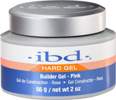 IBD pink builder gel bottle for durable extensions and natural-looking nails.