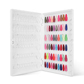 I·B·N G Nail Color Display Book cover showcases organized nail art inspiration.