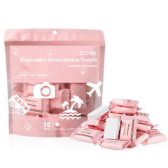 ICOTLE compressed towel pack compact for travel