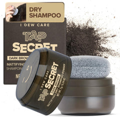 I DEW CARE Tap Secret champú en seco, polvo ultrafino absorbe aceite para look fresco.