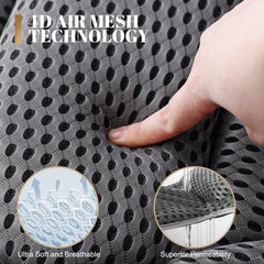 Idle Hippo bath pillow is machine washable for easy care.
