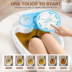 Idudbid ionic foot bath detox machine liner included for easy cleaning