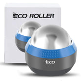 iECO stainless steel roller front view showing durable design and easy grip benefit