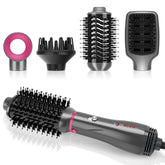 IG INGLAM 4 in 1 hot air brush front view for salon-worthy at-home styling