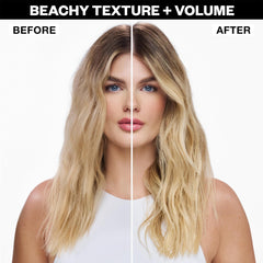 IGK Beach Club texture spray on waves delivers effortless beachy texture and movement.