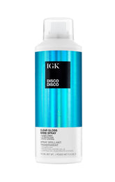 IGK Disco Disco gloss bottle closeup shows high shine.