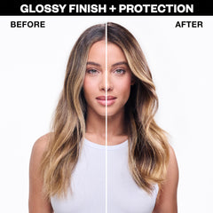 IGK Disco Disco UV protection on hair preserves color.