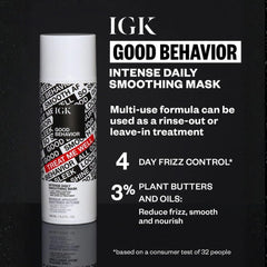 IGK Good Behavior jar closeup shows rich plant butter blend.