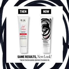 IGK Good Behavior balm cream texture reveals smoothing formula