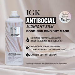 IGK Good Behavior Spirulina Spray mist for quick frizz control.